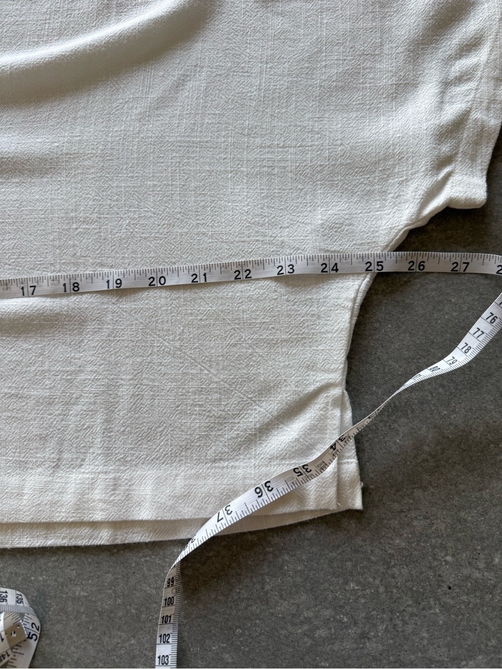 NWT Allie Rose Ivory Linen Blend Collared Crop Top Size Small - Picture 5 of 11